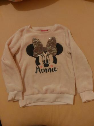 Mikina teplá minnie, disney,122