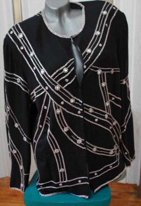 Bohato zdobeny kabatik pc 159e, xxl