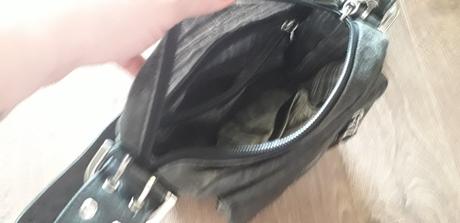 Kožená crossbody  bershka, bershka