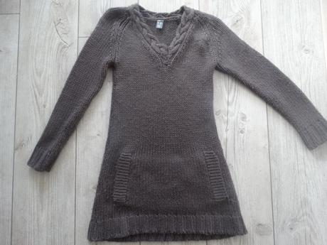 Pletené šaty, zara,140