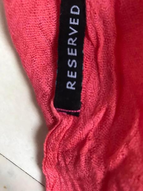 Tieňovaná šatka okolo krku, reserved,xxxl