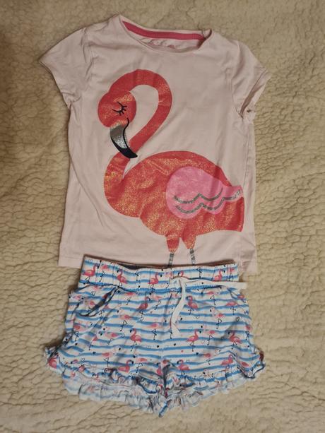 Dievčenské tričko so šortkani, f&f,110