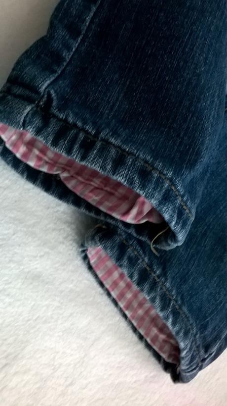 Podšité dievčenské rifle, h&m,122