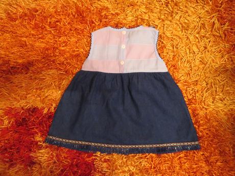 Rifľové šatočky s kapsičkou, 98