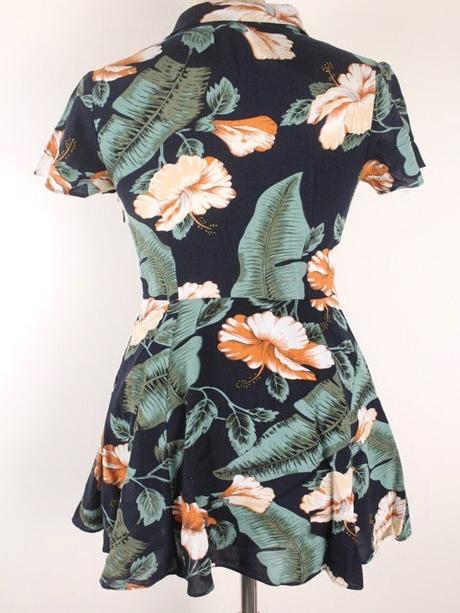 -košelové kvetinové letné šaty glamorous veľ. 32, 146