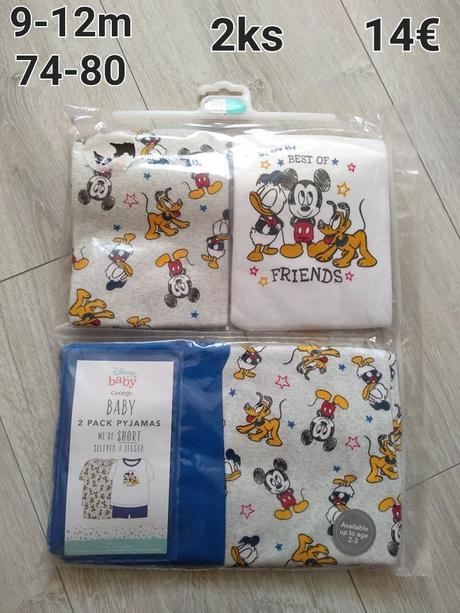 Detské veci z anglicka výpredaj ceny za 1/2, 104–116 / 122–134 / 68–80 / 86–98