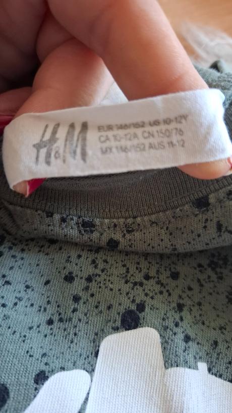 Chlapčenske tričko, h&m,146