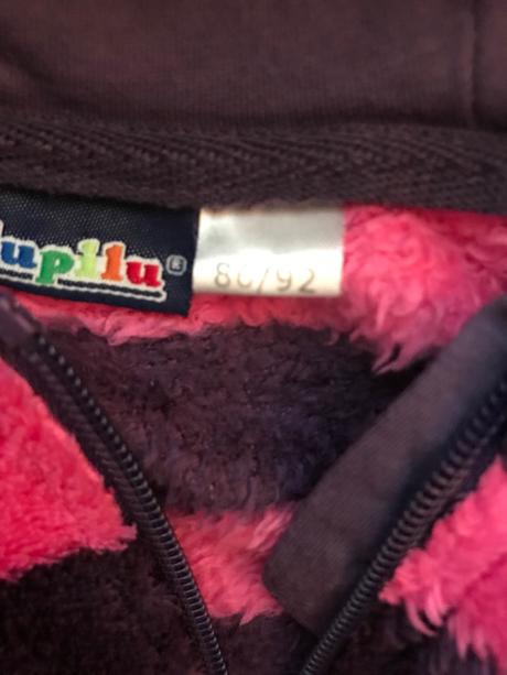 Mikina fleece pasik 1/2-2 roky, lupilu,92