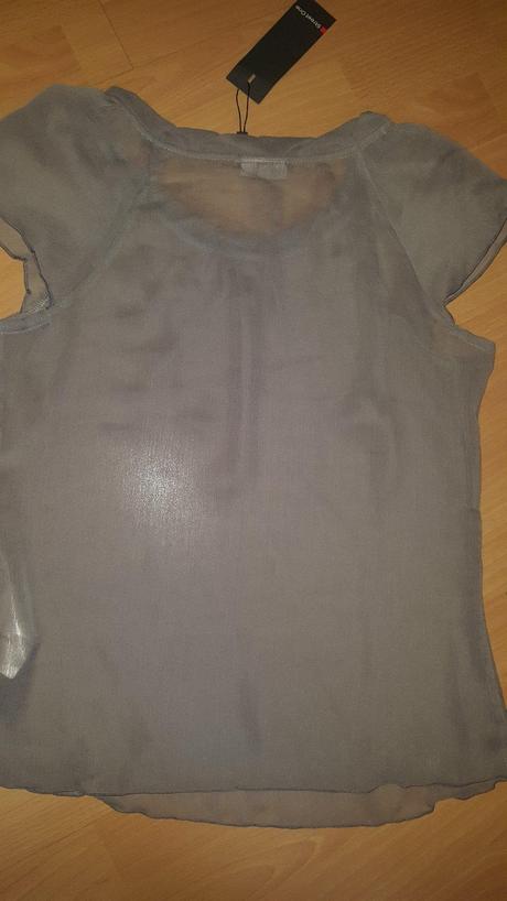 Sivá priehľadná bľuza, street one,38