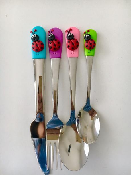 Detská príborová sada - lienka, 