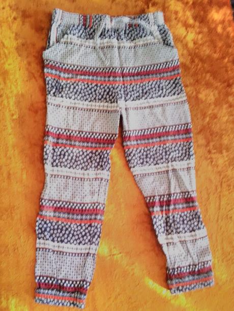 Tenké dievčenské nohavice 2 kusy, f&f,104