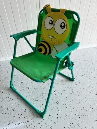 Detská záhradná stolička,