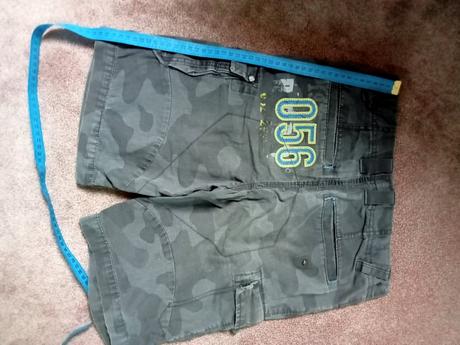 Plátené vzdušné maskáčové kraťasy, next,134