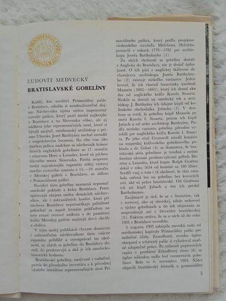 Bratislavské gobelíny - ľudovít medvecký,