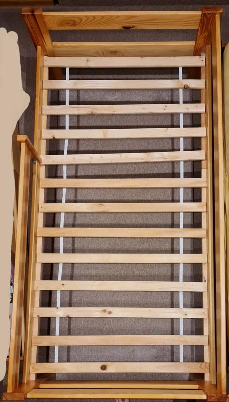 Detska postel paul prirodna, šírka (cm): 90,dĺžka (cm): 200