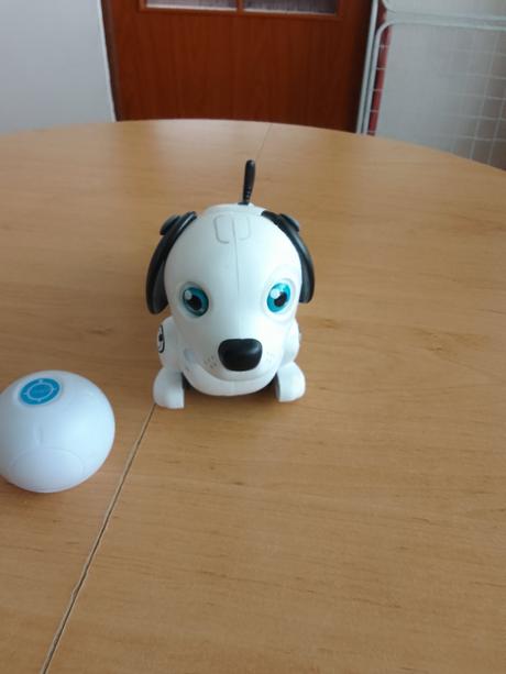 Robot psík silver dackel, 