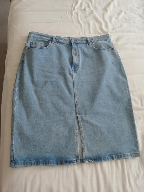 Sukňa rifľová, 46