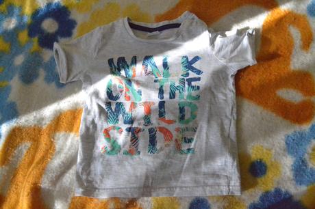 Tričko kr. ruk. 12-18 mes., f&f,86