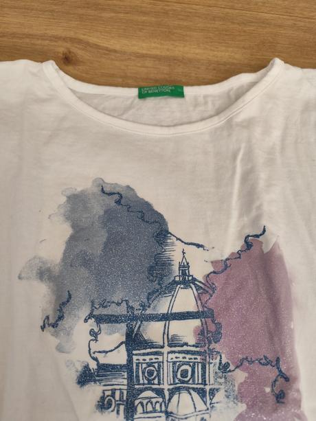 Letné tričko, benetton,158
