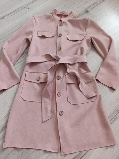 Semišový kabátik, m