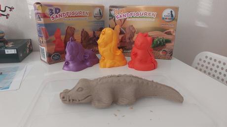 Kinetický piesok 4,5 kg + formy zvierat, 