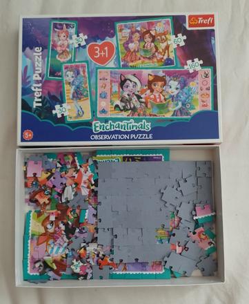 Trefl puzzle 3+1,