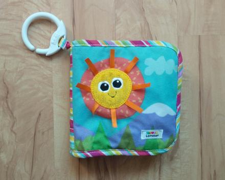 Závesná textilná kniha - lamaze,