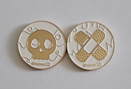 Pokémon mince - žetóny kondície,
