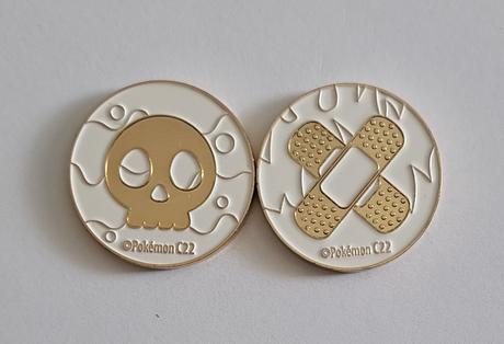 Pokémon mince - žetóny kondície, 
