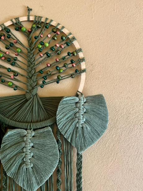 Macramé strom života,