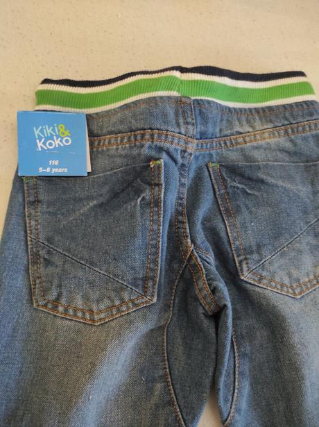 Nohavice/rifle nové 116, kik,116