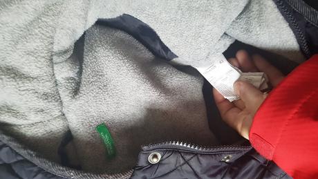 Prešívaná bunda benetton  jar-jeseň velkosť 80, benetton,80