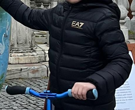 Bunda prechodná ľahká páperová armani, armani,146