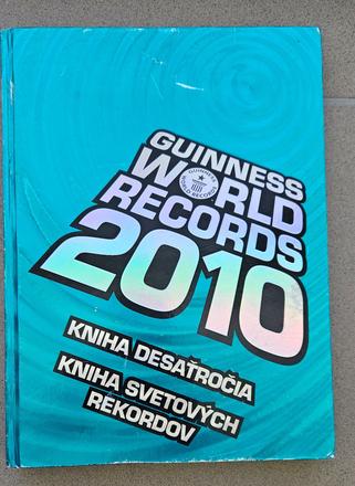 Kniha ,guinessova kniha rekordov 2010',