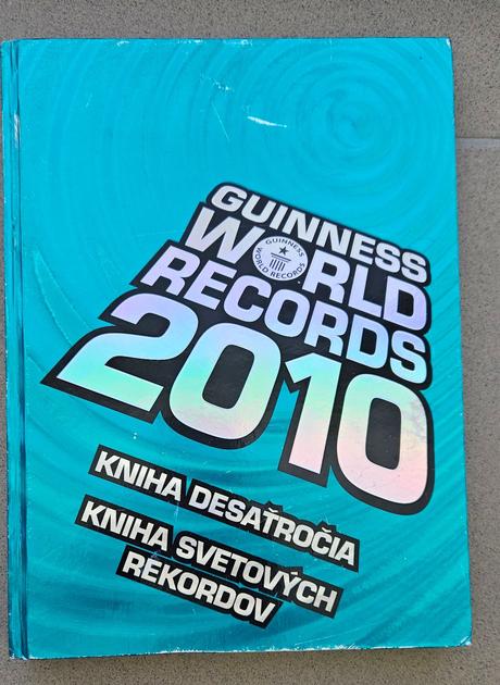 Kniha ,guinessova kniha rekordov 2010',