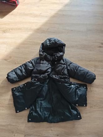 Zimná bunda h&m veľ. 110/116, h&m,110