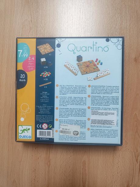 Spoločenská hra quartino, 