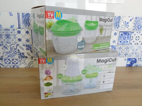 Livington magicut +2x zberná nádoba sklo-nový, 