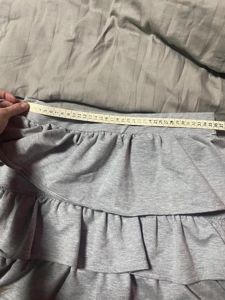 Tepláková sukňa, s