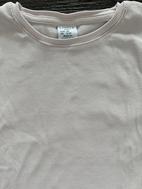 Vrúbkované letné tričko, lindex,116