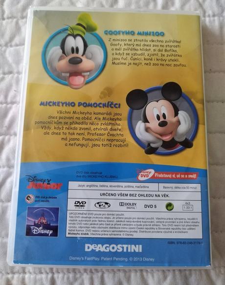 Dvd mickeyho klubík, 