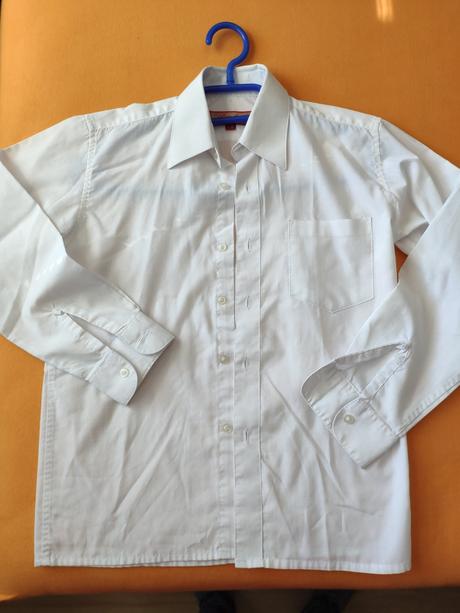Detská košeľa biela, 146