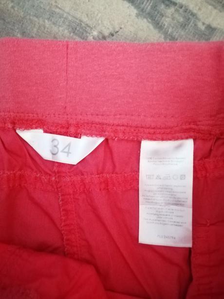 Tenké kraťasky, pepco,34