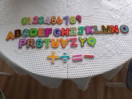 Magnetky čísla+abeceda sada ll., 