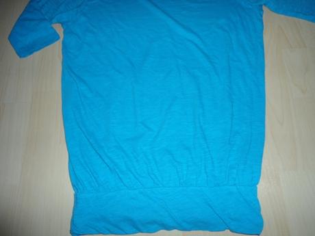 Tyrkysove volne tricko, h&m,m