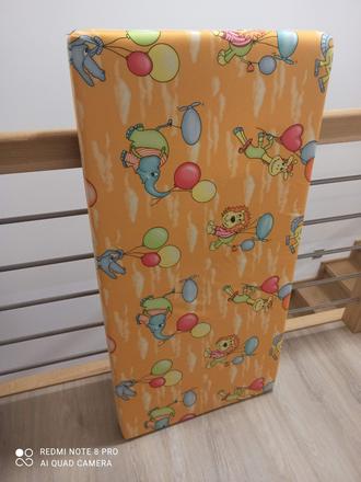 Detský matrac do postielky, šírka (cm): 60,dĺžka (cm): 120