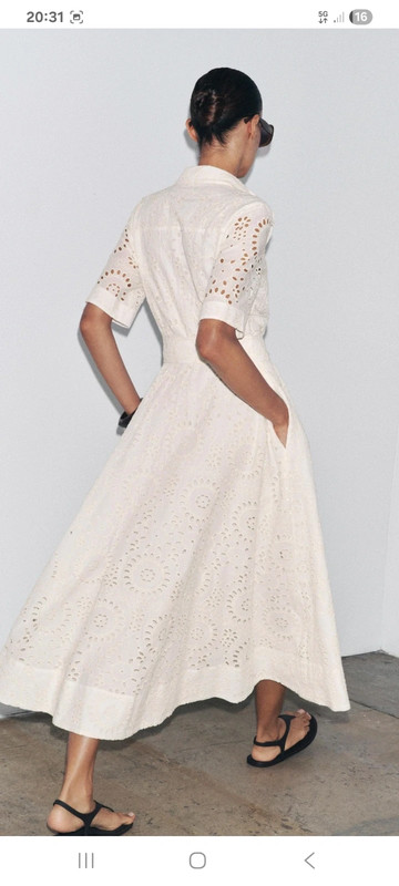 Nádherné madeirove šaty zara m, zara,m