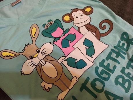 Tričko predĺžené s krátkym rukávom, 134