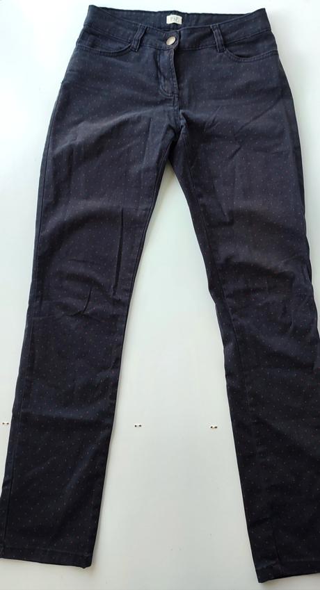 Nohavice s bodkami, f&f,36
