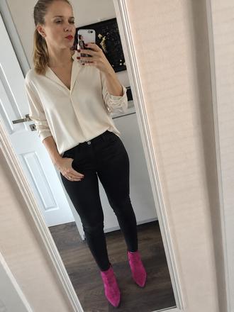 Zara čierne slim rifle, zara,40